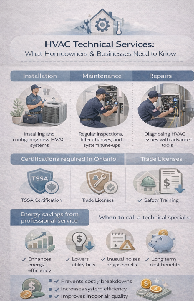 HVAC technical services