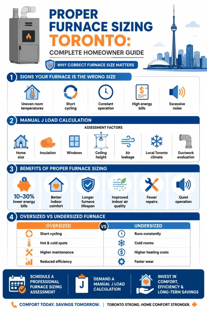 Proper Furnace Sizing Toronto