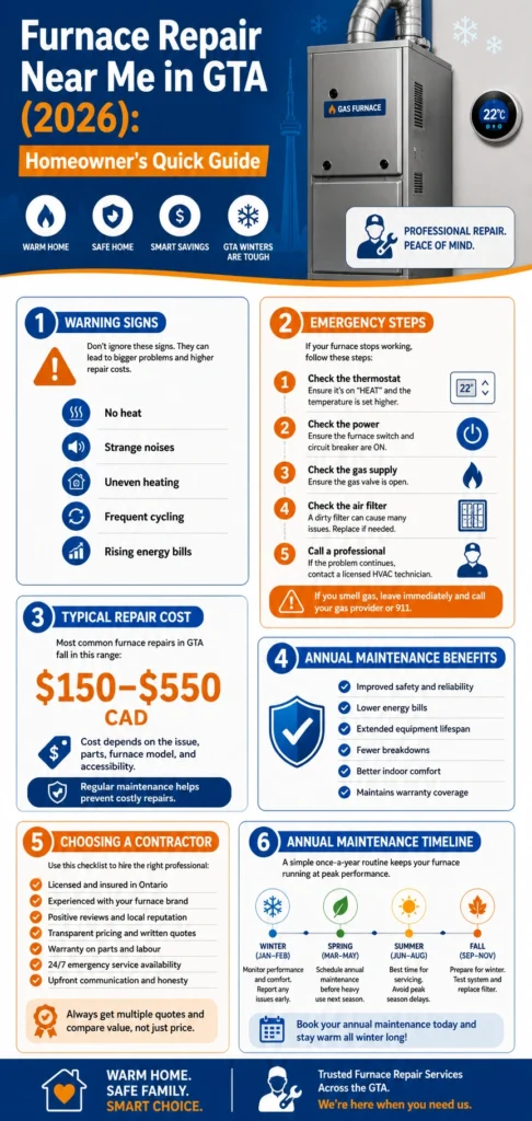 Furnace Repair Near Me in GTA
